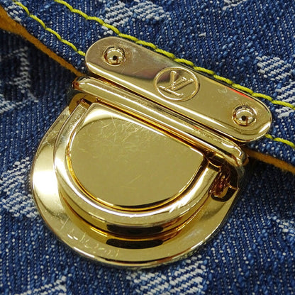 Louis Vuitton Monogram Canvas Blue Clutch Bags