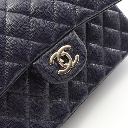 Chanel Calfskin Blue Shoulder Bags