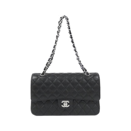 Chanel Calfskin Black Shoulder Bags