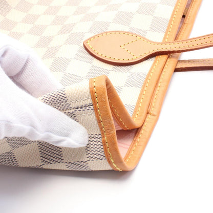 Louis Vuitton Coated Canvas White Tote Bags