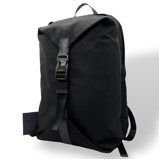 Prada Nylon Black Backpacks