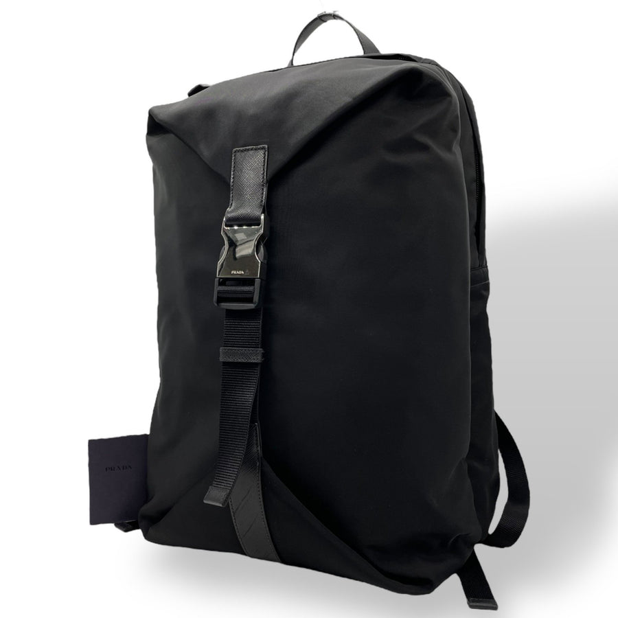 Prada Nylon Black Backpacks