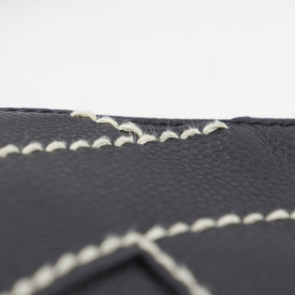 Chanel Calfskin Black Shoulder Bags