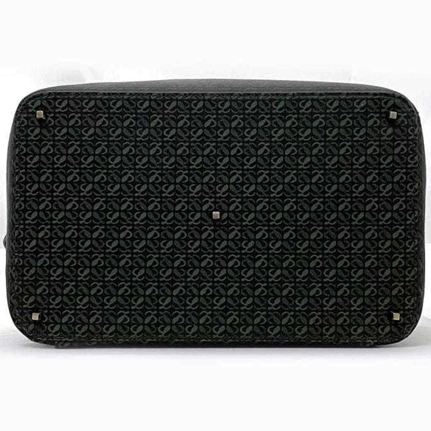 Loewe Canvas Black Shoulder Bags