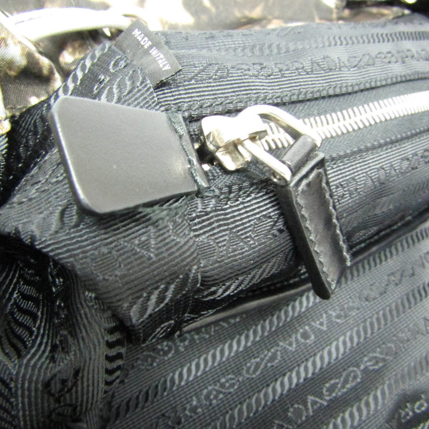 Prada Nylon Gray Backpacks