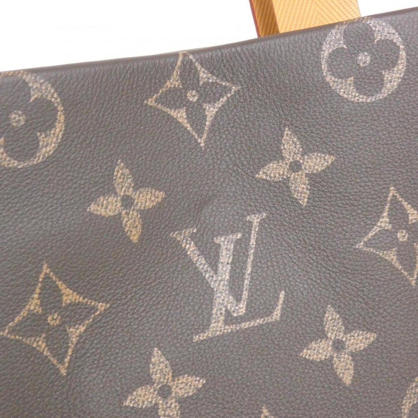 Louis Vuitton Coated Canvas Brown Handbags