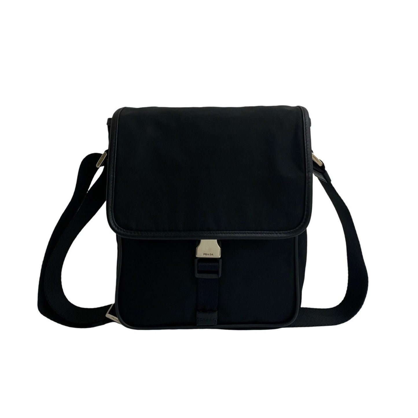 Prada Nylon Black Shoulder Bags
