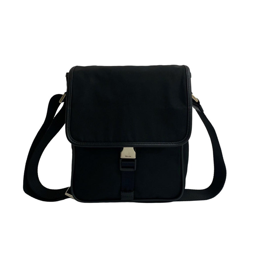 Prada Nylon Black Shoulder Bags