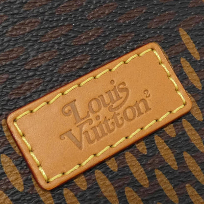 Louis Vuitton Coated Canvas Brown Handbags