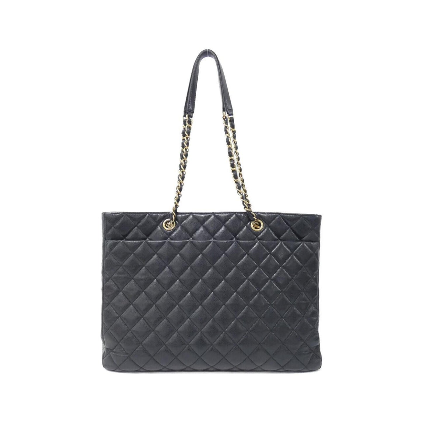 Chanel Calfskin Black Handbags