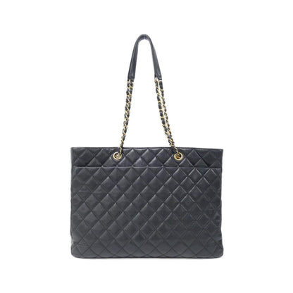 Chanel Calfskin Black Handbags