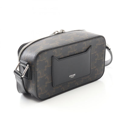 Celine Coated Canvas Black Shoulder Bags