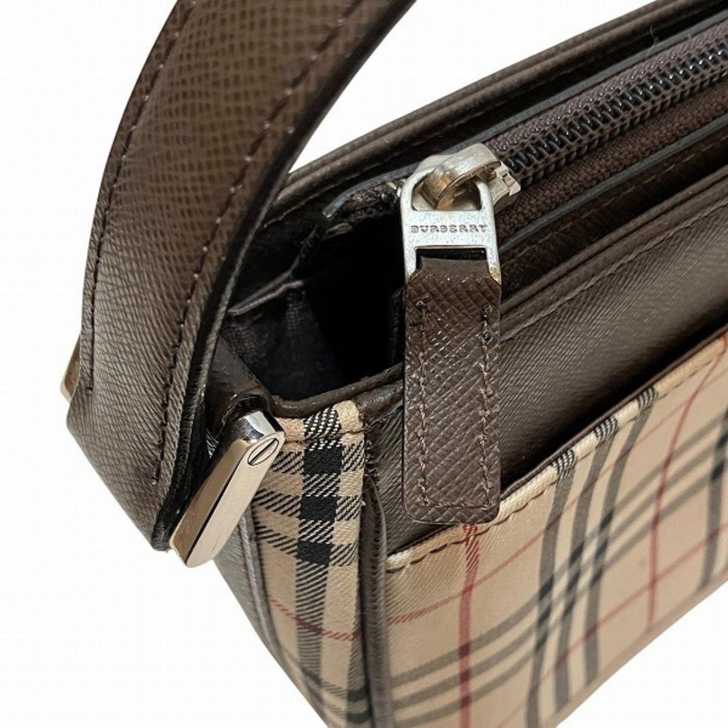 Burberry Canvas Brown Shoulder Bags