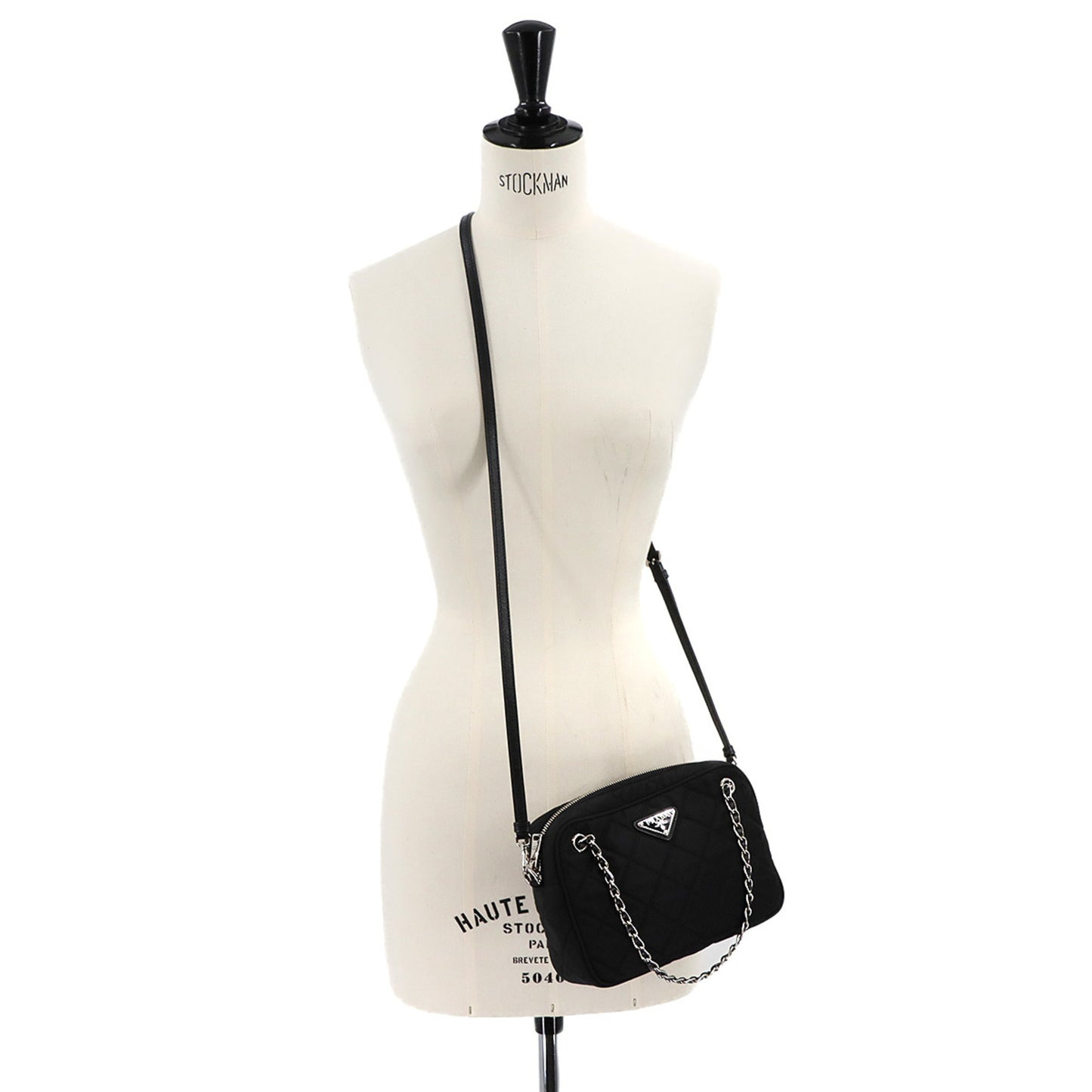 Prada Nylon Black Handbags