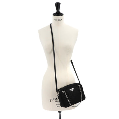 Prada Nylon Black Handbags