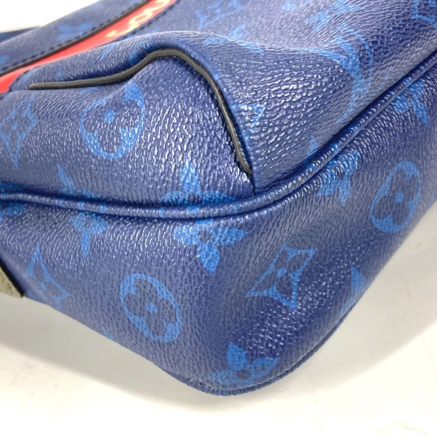 Louis Vuitton Monogram Canvas Blue Shoulder Bags