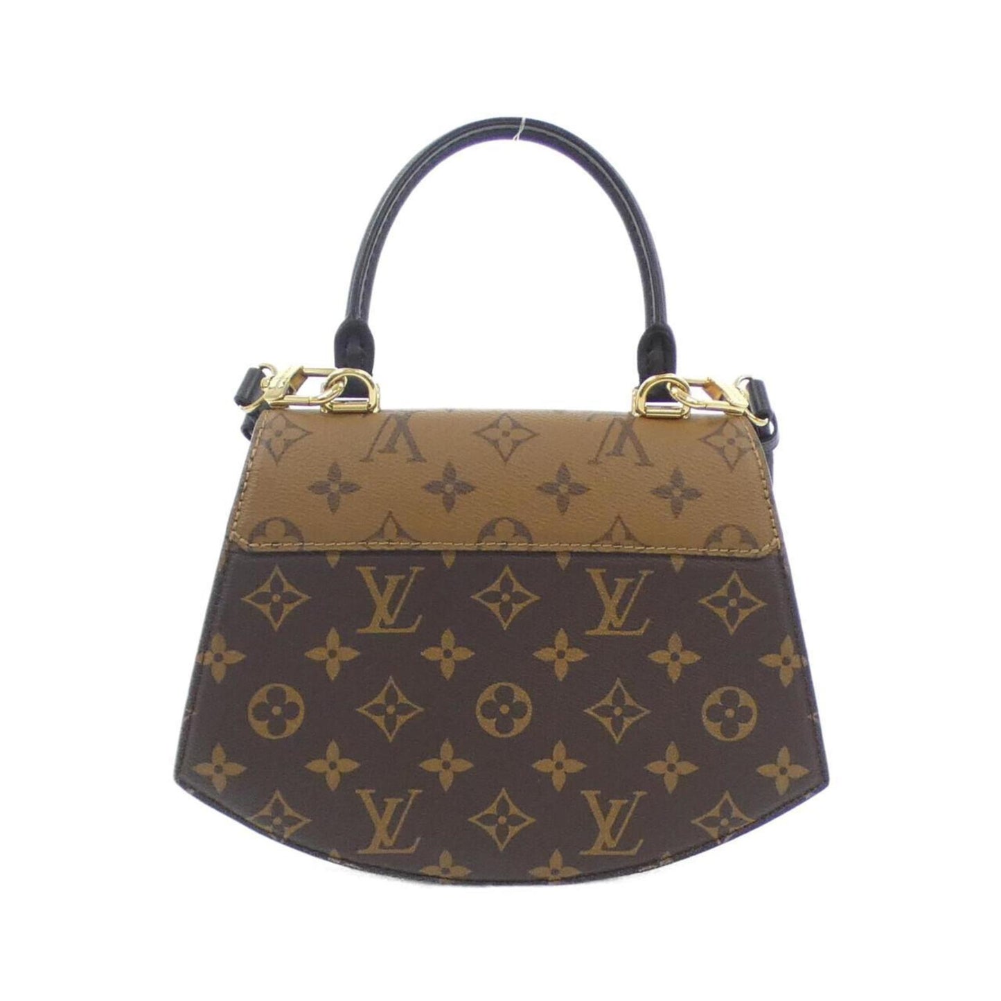 Louis Vuitton Coated Canvas Brown Handbags