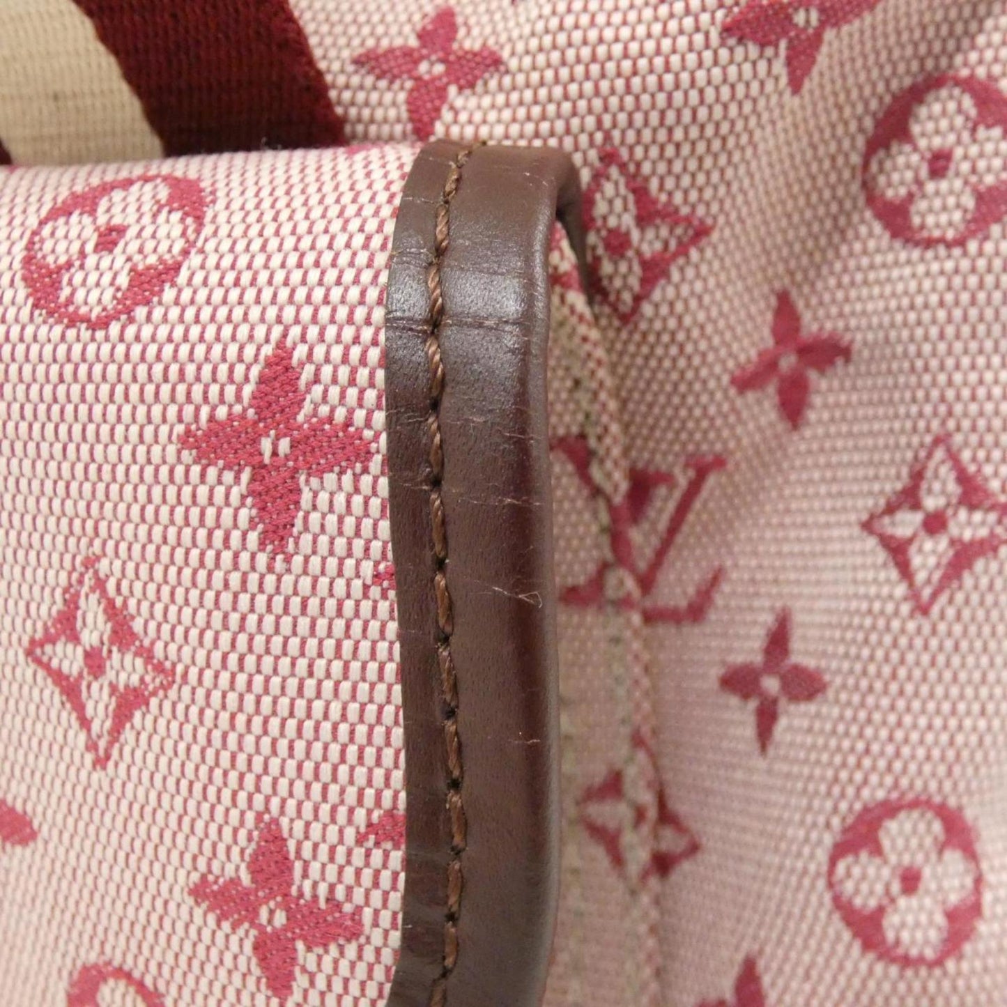 Louis Vuitton Canvas Red Handbags