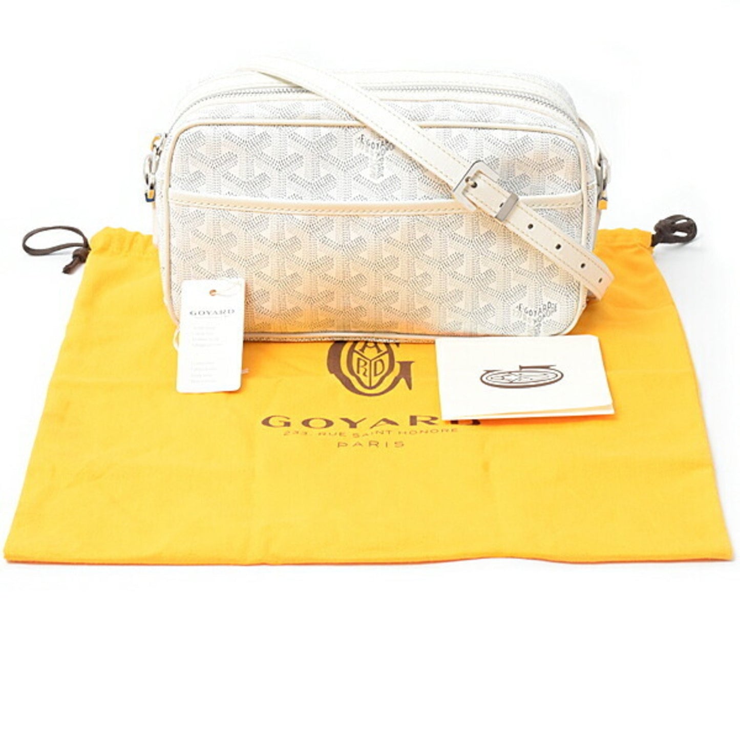 Goyard Pvc White Shoulder Bags