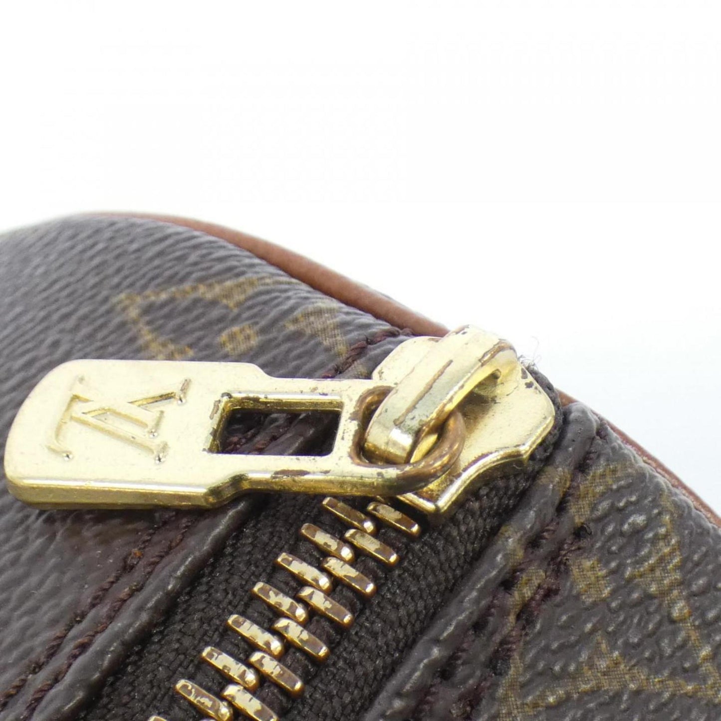 Louis Vuitton Coated Canvas Brown Handbags