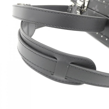 Louis Vuitton Coated Canvas Black Shoulder Bags