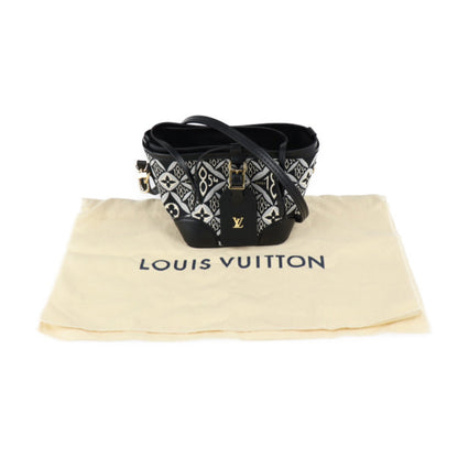 Louis Vuitton Canvas Black Handbags