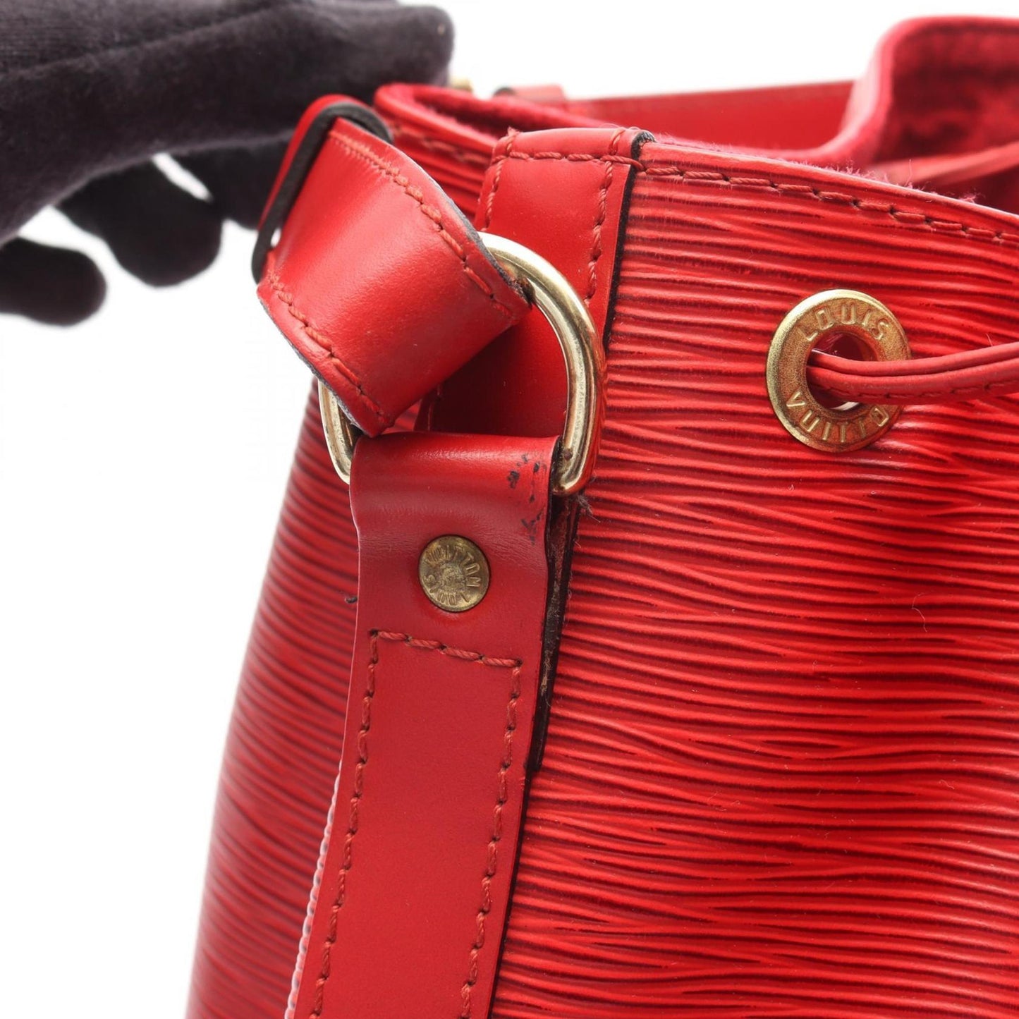 Louis Vuitton Epi Red Shoulder Bags