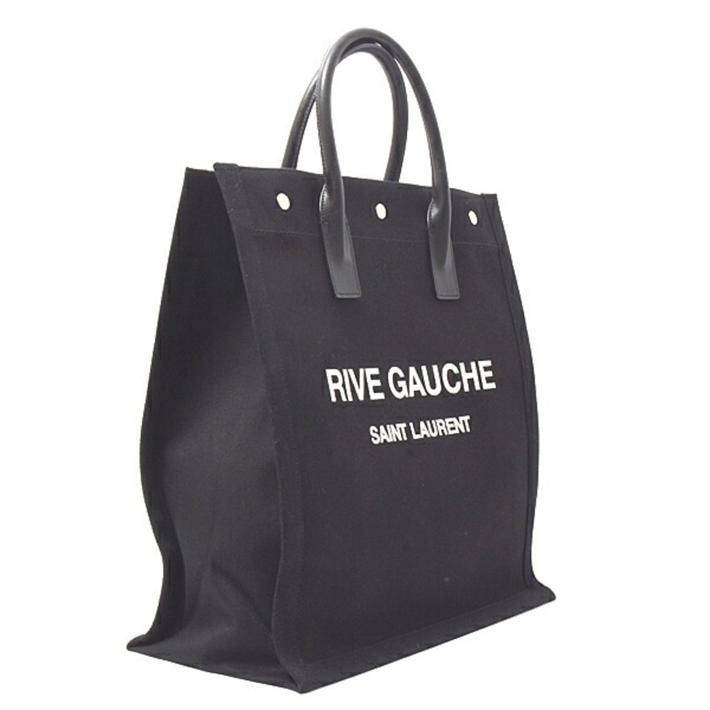 Saint Laurent Canvas Black Tote Bags