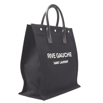 Saint Laurent Canvas Black Tote Bags