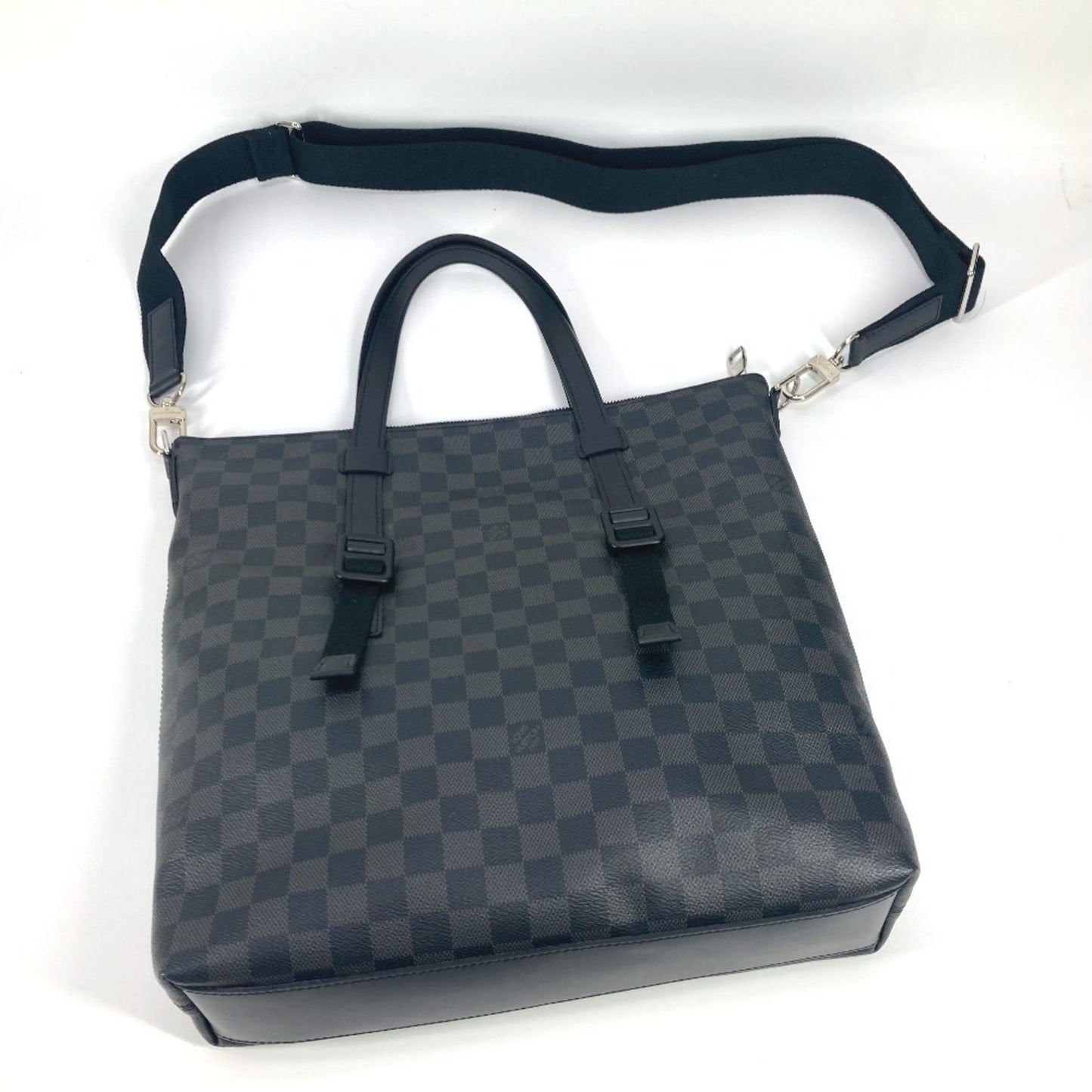 Louis Vuitton Monogram Canvas Black Shoulder Bags