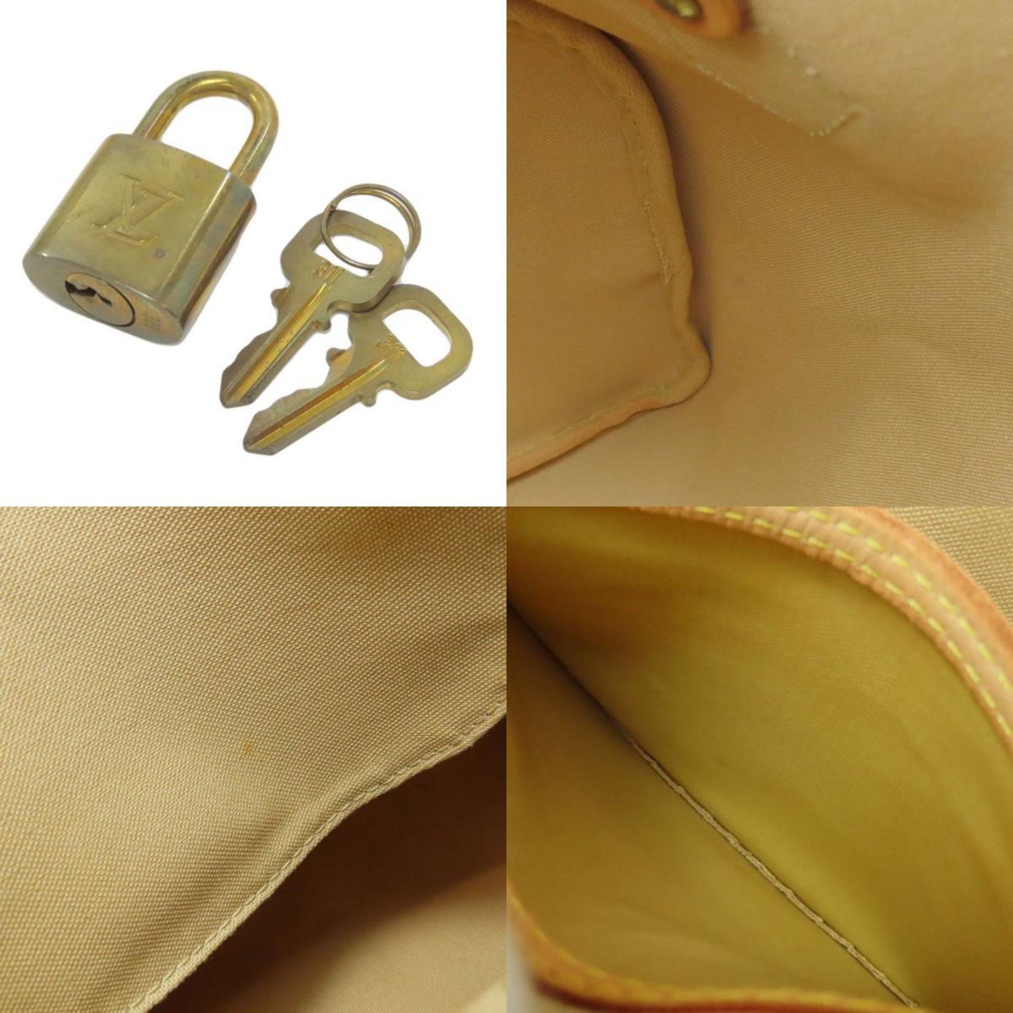 Louis Vuitton Monogram Canvas White Travel Bags