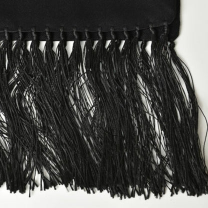 Versace Silk Black Scarves
