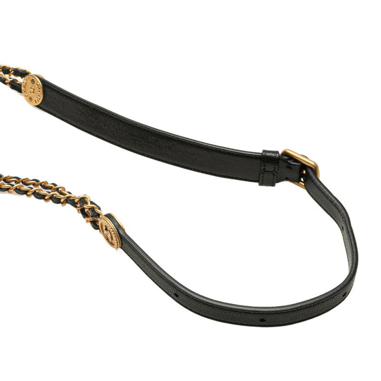Chanel Calfskin Black Crossbody Bags