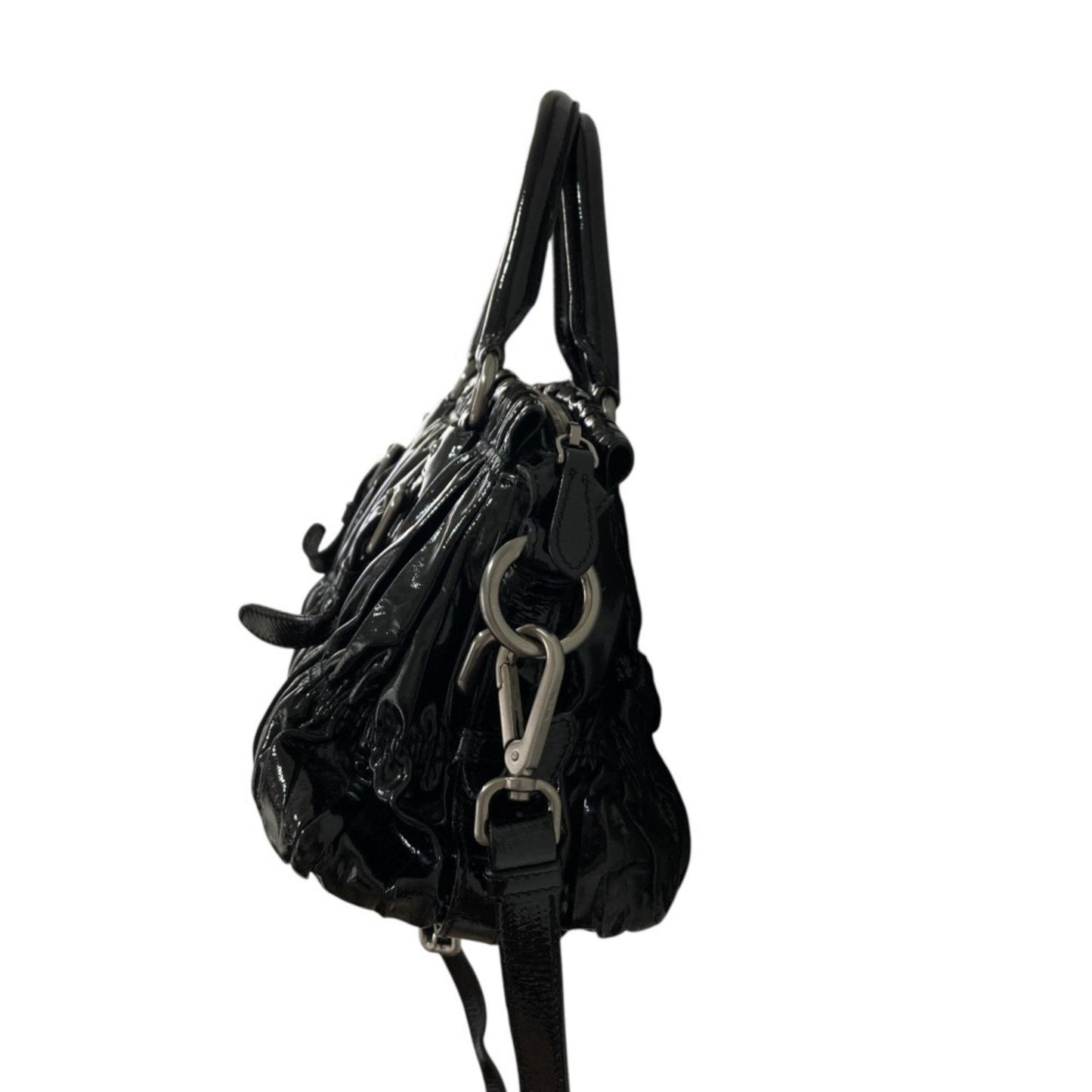 Prada Patent Black Handbags