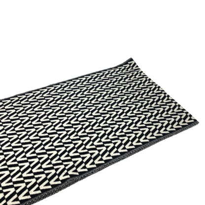 Valentino Cashmere Black Scarves