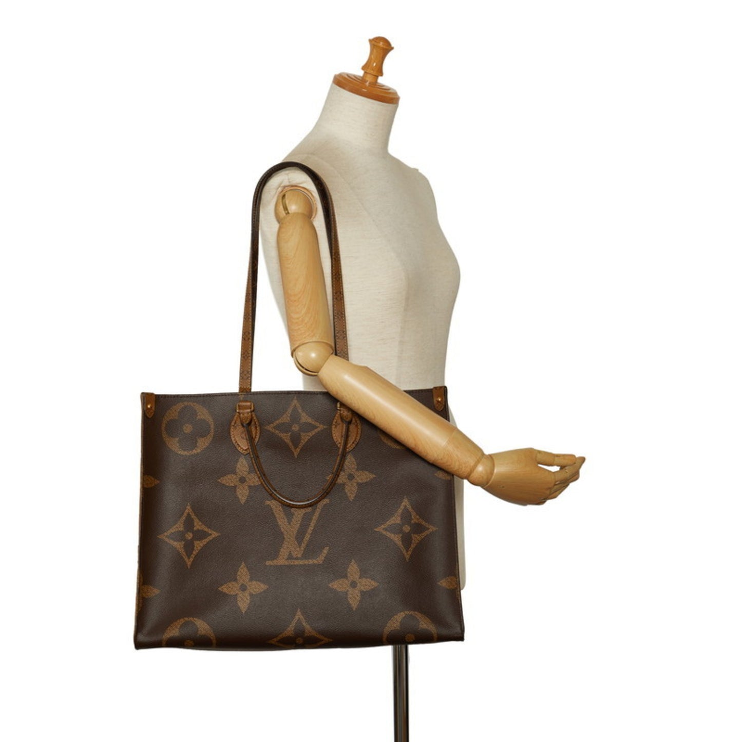 Louis Vuitton Pvc Brown Handbags