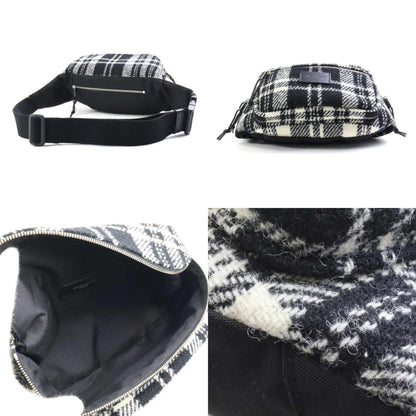 Saint Laurent Wool Black Crossbody Bags