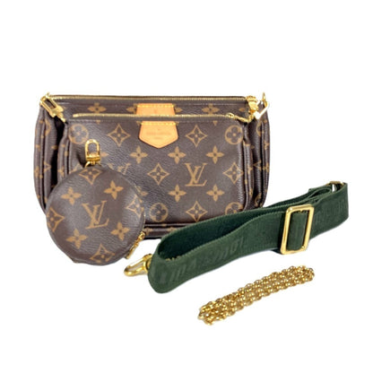 Louis Vuitton Monogram Canvas Brown Shoulder Bags