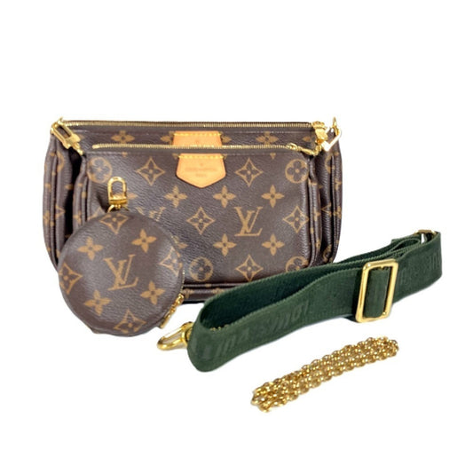 Louis Vuitton Monogram Canvas Brown Shoulder Bags