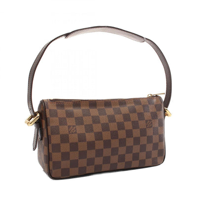 Louis Vuitton Coated Canvas Brown Shoulder Bags