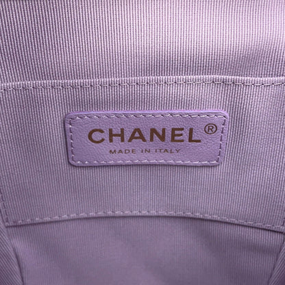Chanel Others Purple Backpacks