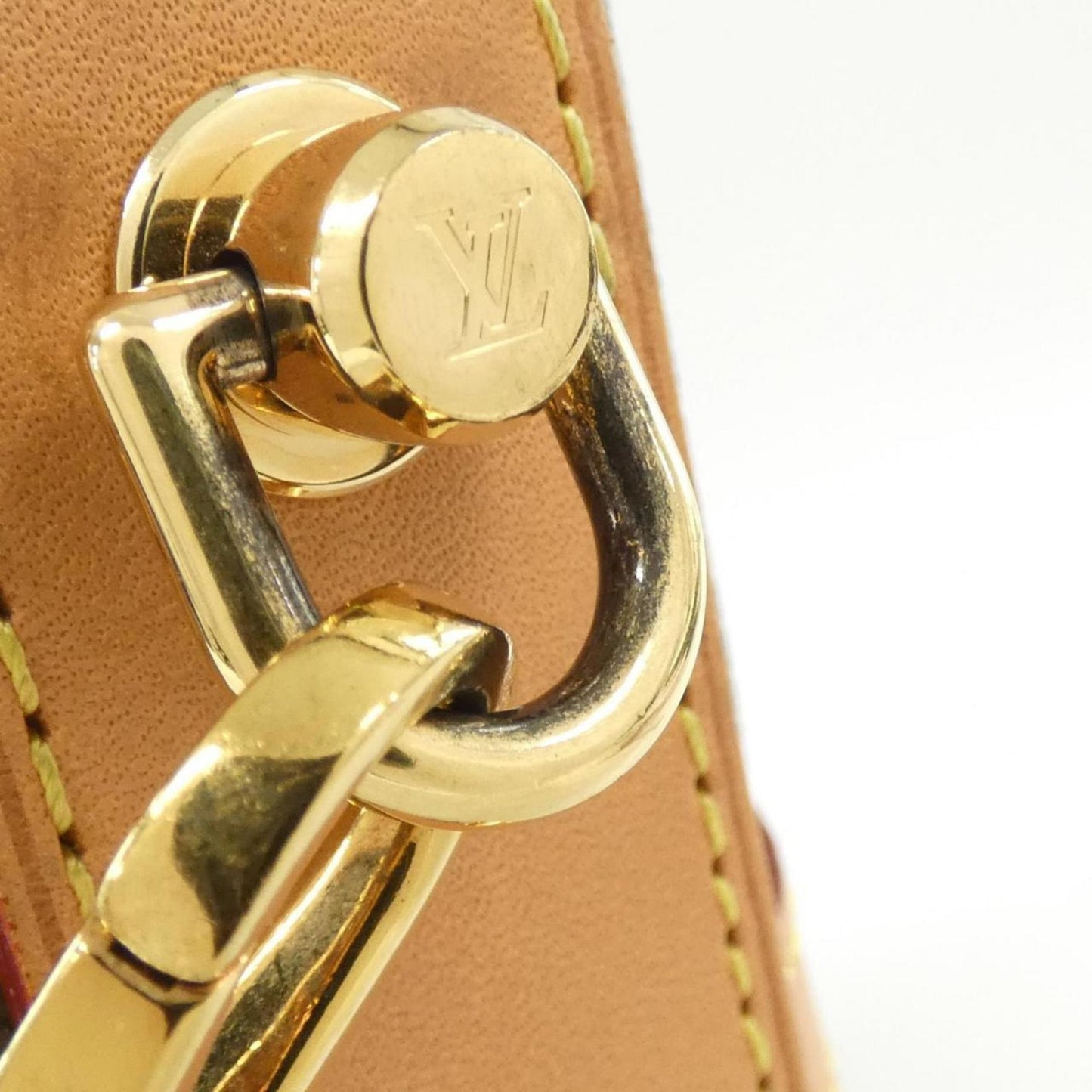 Louis Vuitton Coated Canvas Brown Handbags