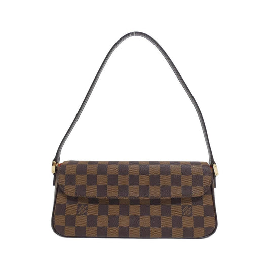Louis Vuitton Coated Canvas Brown Shoulder Bags