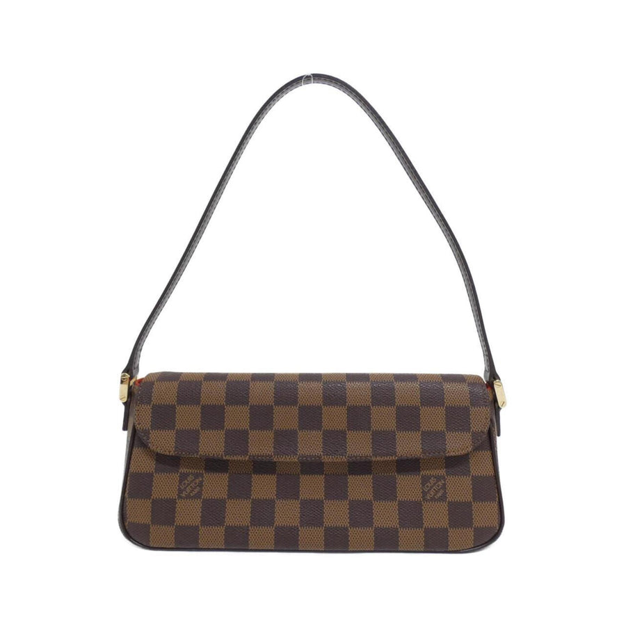 Louis Vuitton Coated Canvas Brown Shoulder Bags