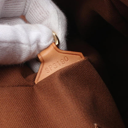 Louis Vuitton Coated Canvas Brown Handbags