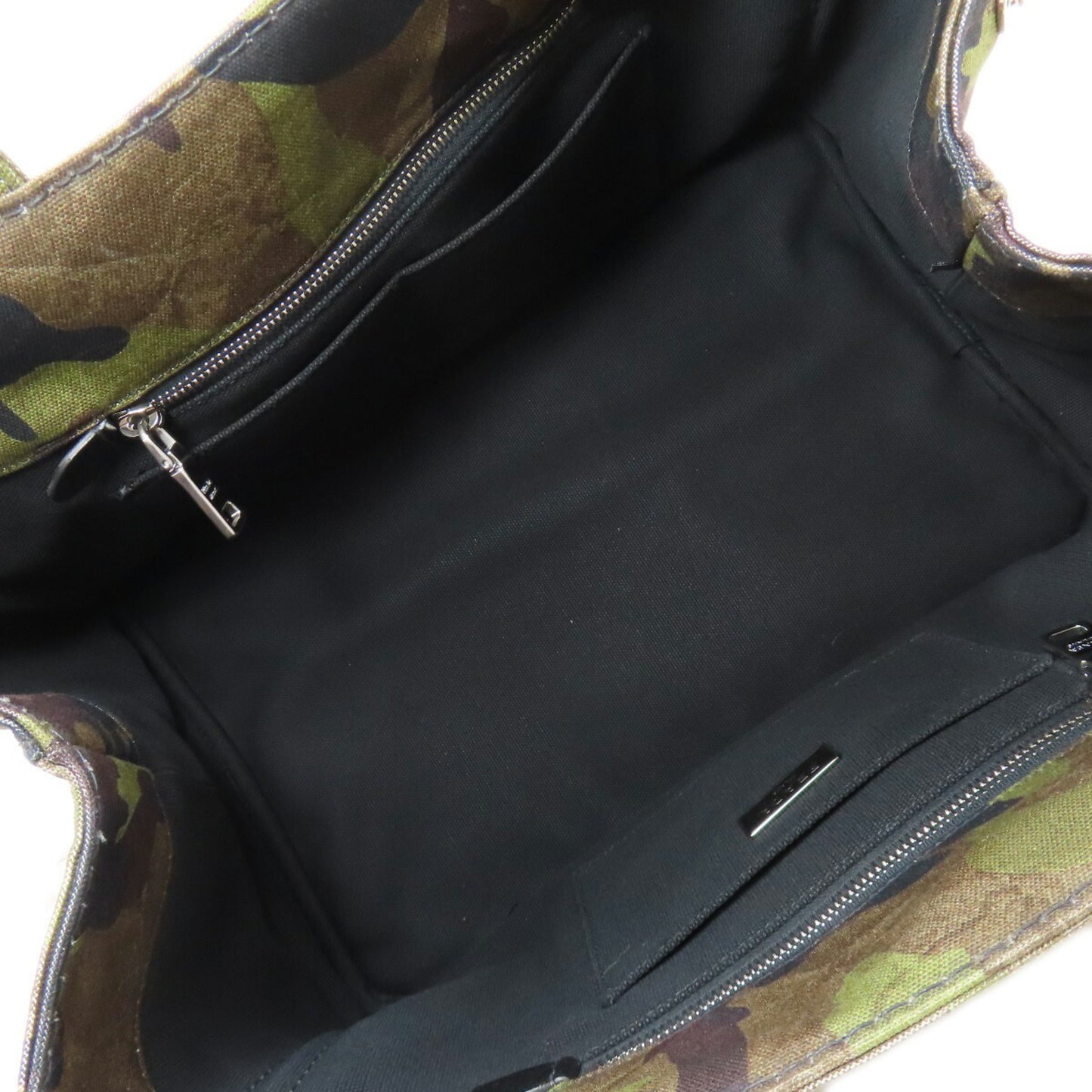 Prada Canvas Brown Handbags