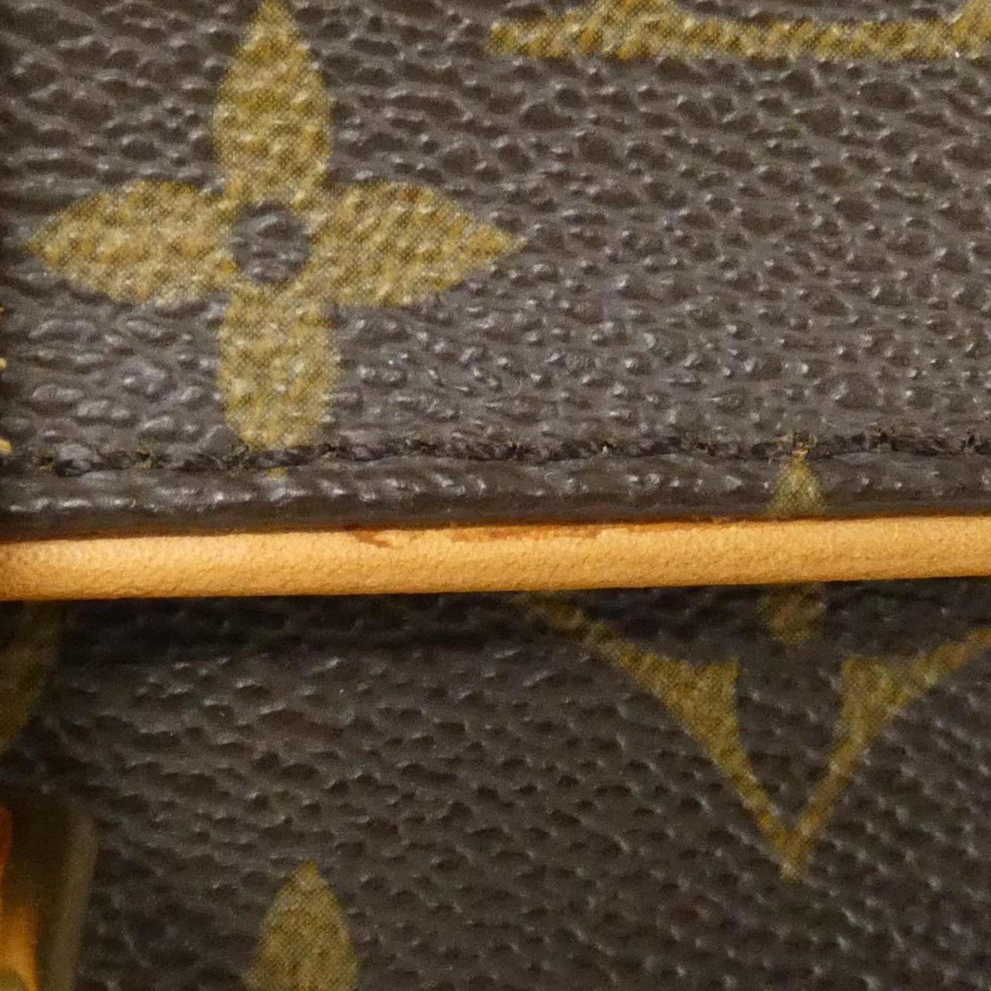 Louis Vuitton Coated Canvas Brown Backpacks