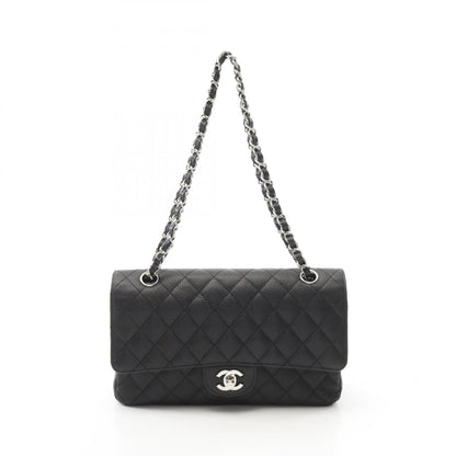 Chanel Calfskin Black Shoulder Bags