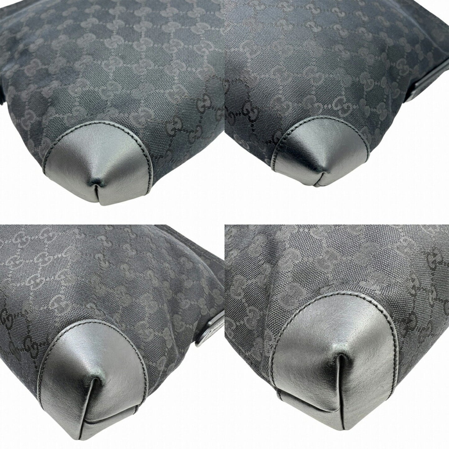 Gucci Canvas Black Shoulder Bags