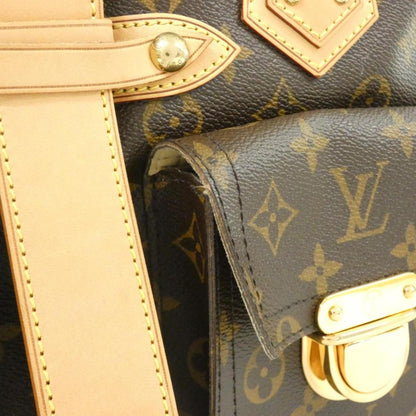 Louis Vuitton Coated Canvas Brown Handbags